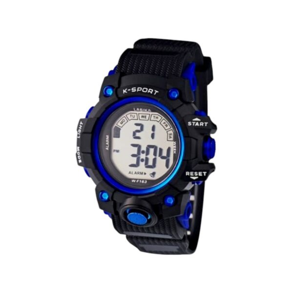 Παιδικό ψηφιακό ρολόι χειρός - 951 - 758464 - Black/Blue - GoodFlix