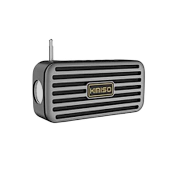 Ασύρματο ηχείο Bluetooth με φακό - KMS-03A - 885888 - Grey - GoodFlix