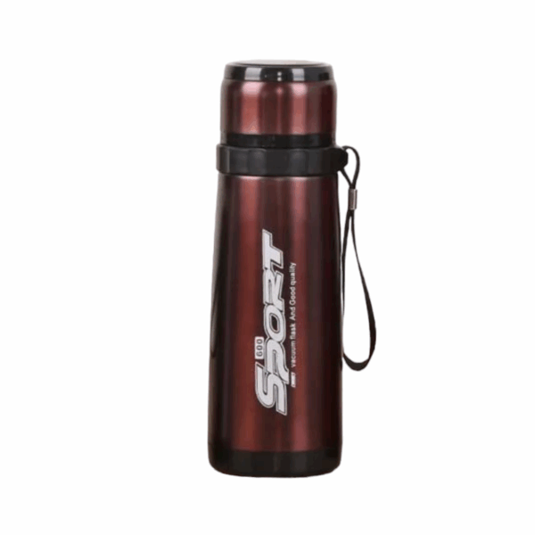 Φορητό παγούρι-θερμός - 600ml - 954255 - Brown - GoodFlix