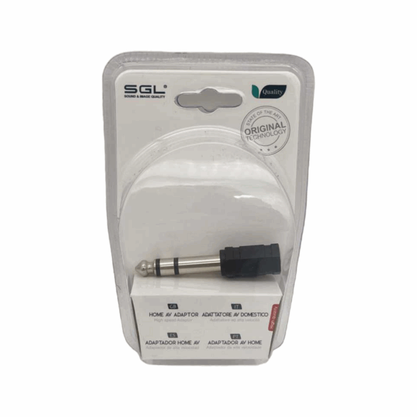 Αντάπτορας ήχου Jack 6.3mm σε 3.5mm - 1856-1 - 098920 - GoodFlix