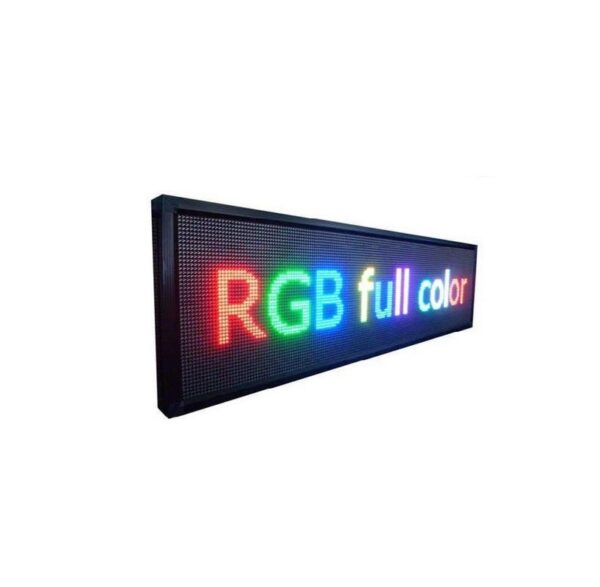 Πινακίδα LED - Μονής όψης - RGB - 71cm×23cm - IP67 - GoodFlix