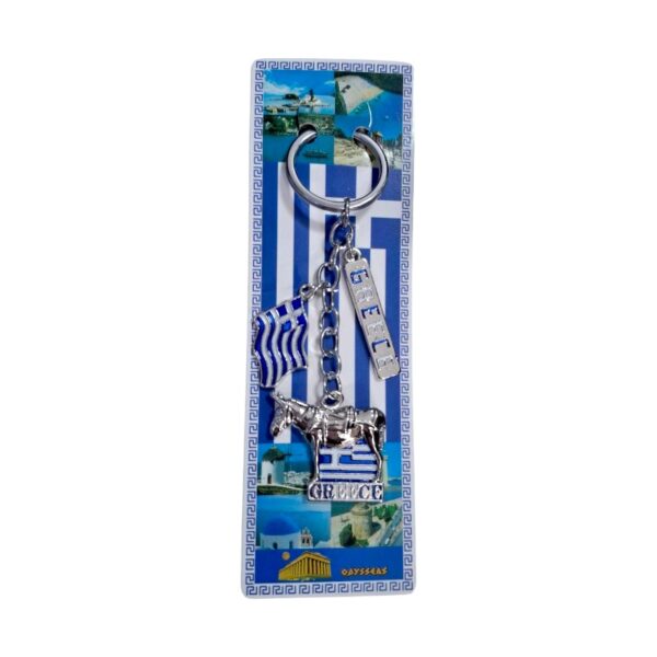 Τουριστικό μπρελόκ Souvenir - Σετ 12pcs - Greece - 127170 - GoodFlix