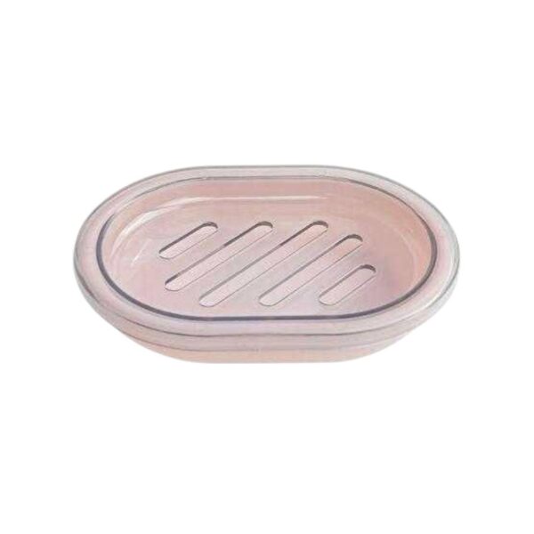 Σαπουνοθήκες μπάνιου πλαστικές σε σετ 9Χ - Light Pink - 21658 - GoodFlix