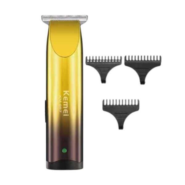 Κουρευτική μηχανή & trimmer - KM-657 - Kemei - Gold - GoodFlix