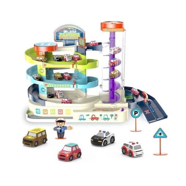 Σετ αυτοκινητόδρομος - Parking - T103-77A - 308142 - GoodFlix