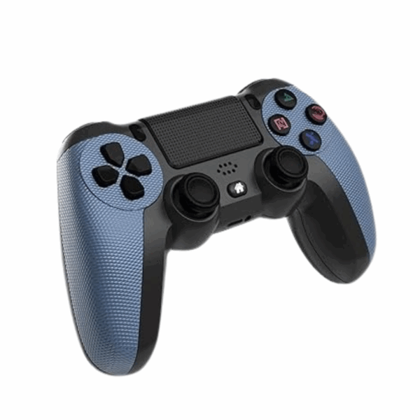 Ασύρματο χειριστήριο Gaming για PS4 και PC - CM-048 - 542327 - Black/Blue - GoodFlix
