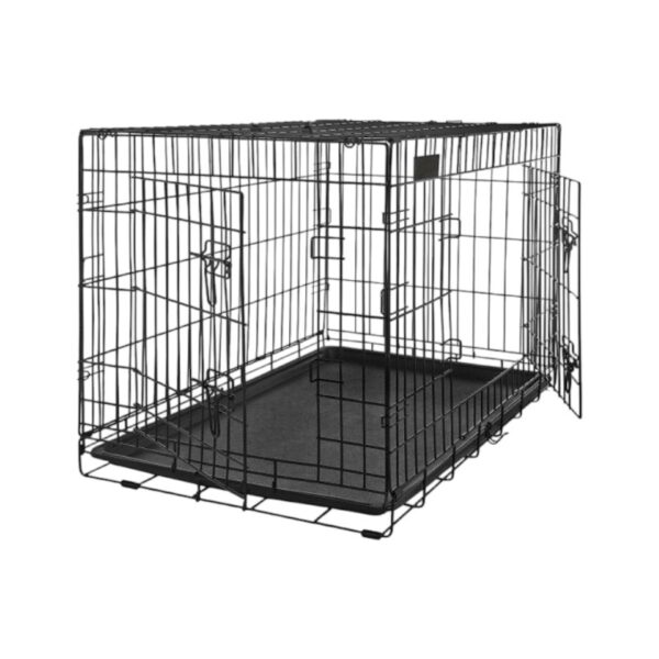 Μεταλλικό κλουβί σκύλου - Crate - Pupcorn - 91x57x63.5cm - 000116 - GoodFlix