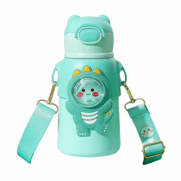 Παιδικό φορητό παγούρι-θερμός - H228 - 520ml - 000911 - Green - GoodFlix