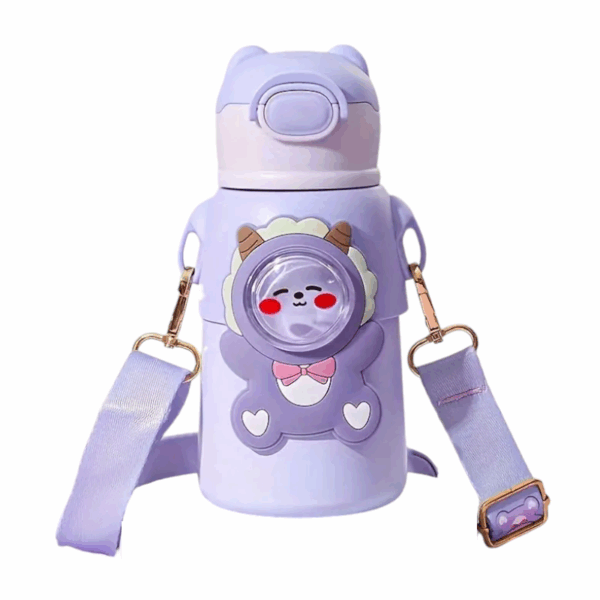Παιδικό φορητό παγούρι-θερμός - H228 - 520ml - 000911 - Purple - GoodFlix