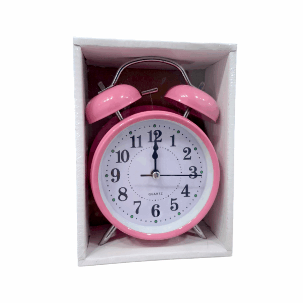 Επιτραπέζιο ρολόι - Ξυπνητήρι - LP8806 - 001027 - Pink - GoodFlix