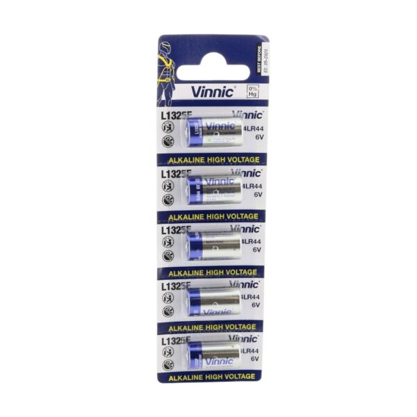 Αλκαλικές μπαταρίες - L1325E - 4LR44 - 6V - 5pcs - 001389 - GoodFlix