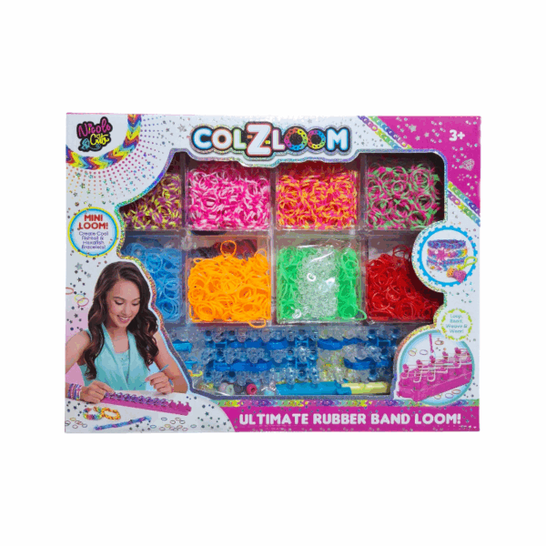 Σετ κατασκευής βραχιολιών DIY με λαστιχάκια - 16318DIY - 004269 - GoodFlix