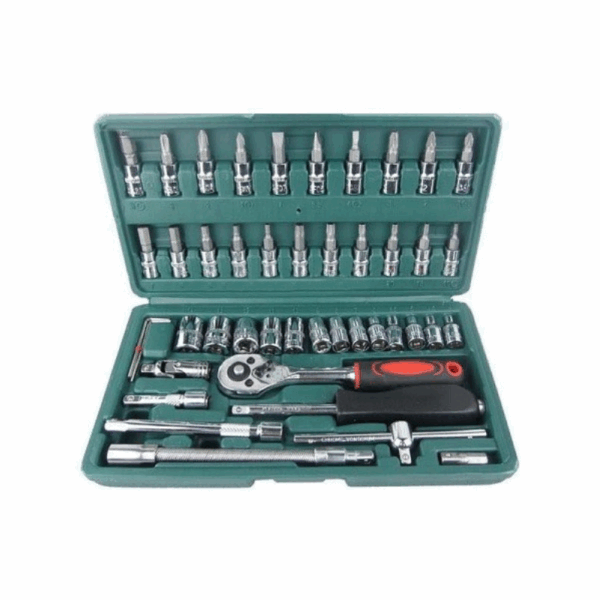 Σετ καστάνια με καρυδάκια σε εργαλειοθήκη - 1/4 - 46pcs - 004734 - GoodFlix