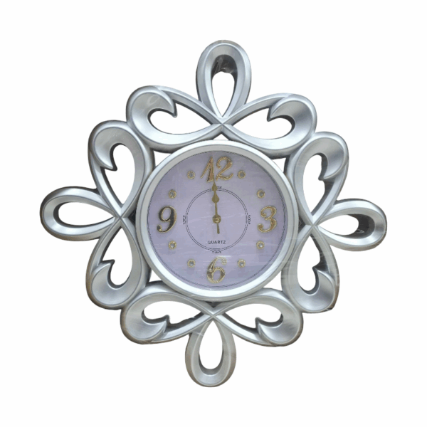 Ρολόι τοίχου Vintage - 864T - 008649 - Silver - GoodFlix