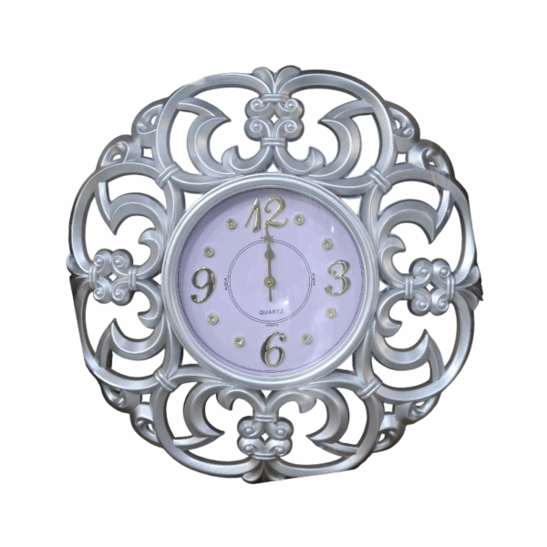 Ρολόι τοίχου Vintage - 865T - 008656 - Silver - GoodFlix