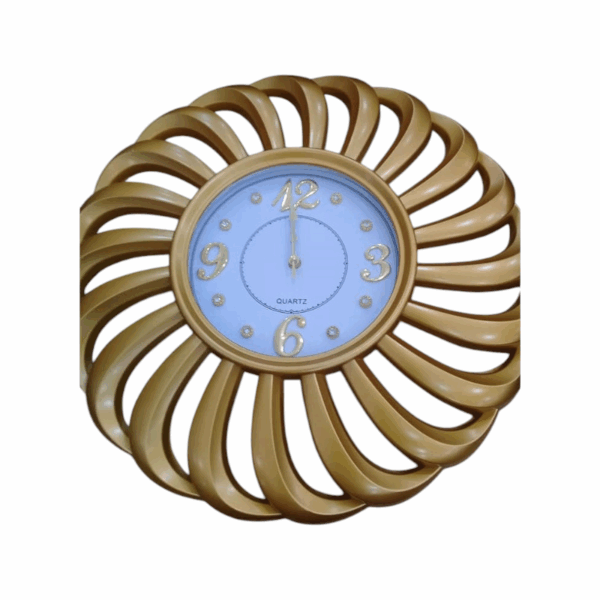 Ρολόι τοίχου Vintage - 866T - 008663 - Gold - GoodFlix