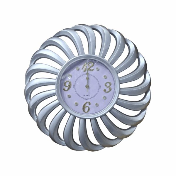 Ρολόι τοίχου Vintage - 866T - 008663 - Silver - GoodFlix