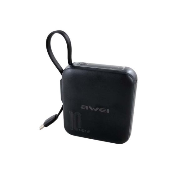 Powerbank - P86K - 10.000mah - AWEI - 008822 - Black - GoodFlix