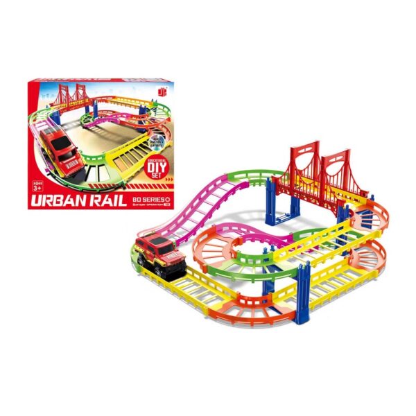 Πίστα-αυτοκινητόδρομος με όχημα - 888-30 - 013609 - GoodFlix