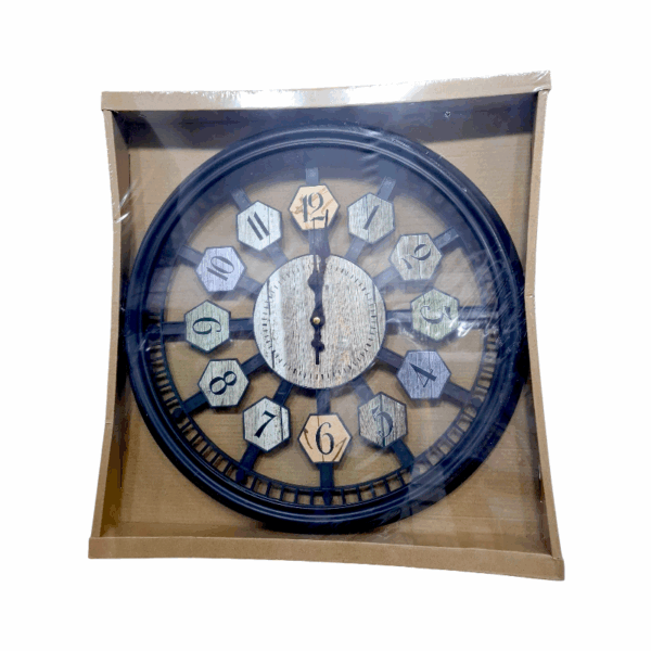 Ρολόι τοίχου - TZ690T - 016903 - Black - GoodFlix