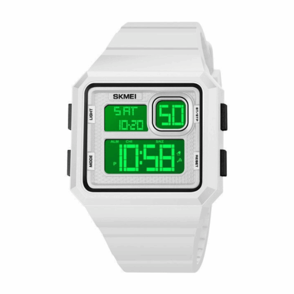 Ψηφιακό ρολόι χειρός – Skmei - 1877 - White - GoodFlix