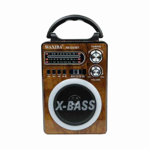 Επαναφορτιζόμενο ραδιόφωνο - XB-2333BT - 020047 - Brown - GoodFlix