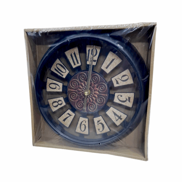 Ρολόι τοίχου - TZ683 - 026834 - Black - GoodFlix