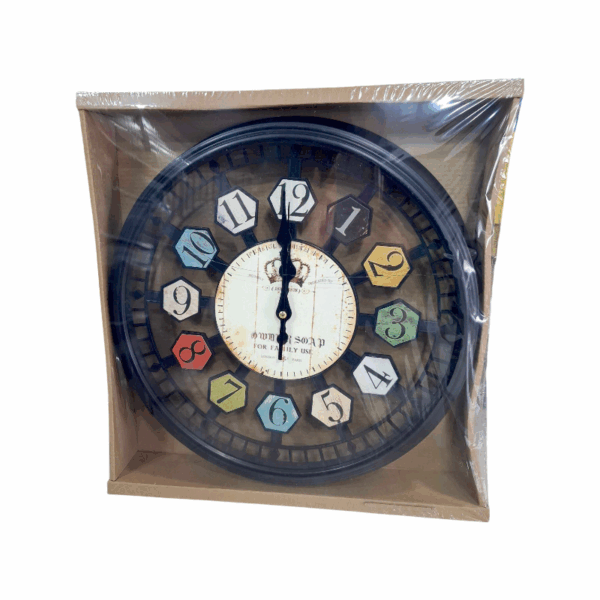 Ρολόι τοίχου - TZ681 - 036819 - Black - GoodFlix