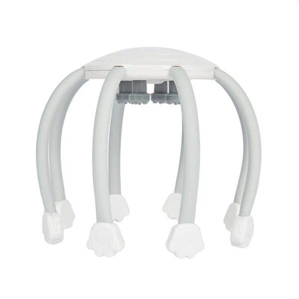 Συσκευή μασάζ κεφαλής - Octopus - 437506 - White - GoodFlix