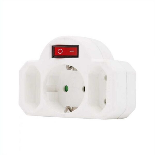 Πολύπριζο 3 θέσεων με διακόπτη - ZDB01-01-2K - 068691 - GoodFlix