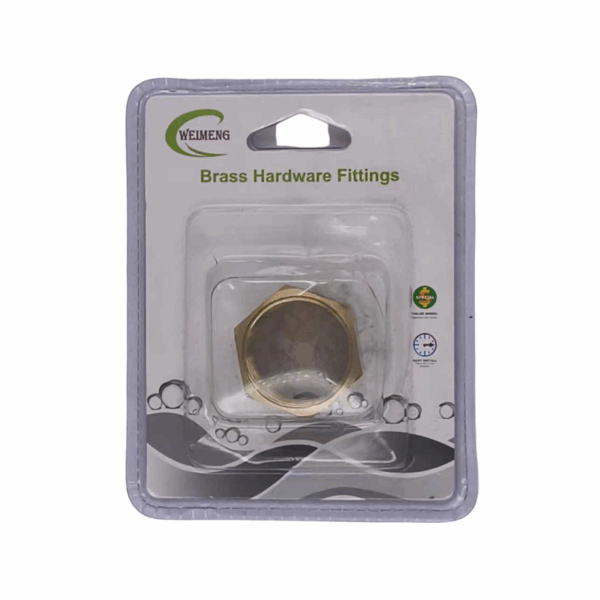 Μούφα ορειχάλκινη - 1" - 080090 - GoodFlix