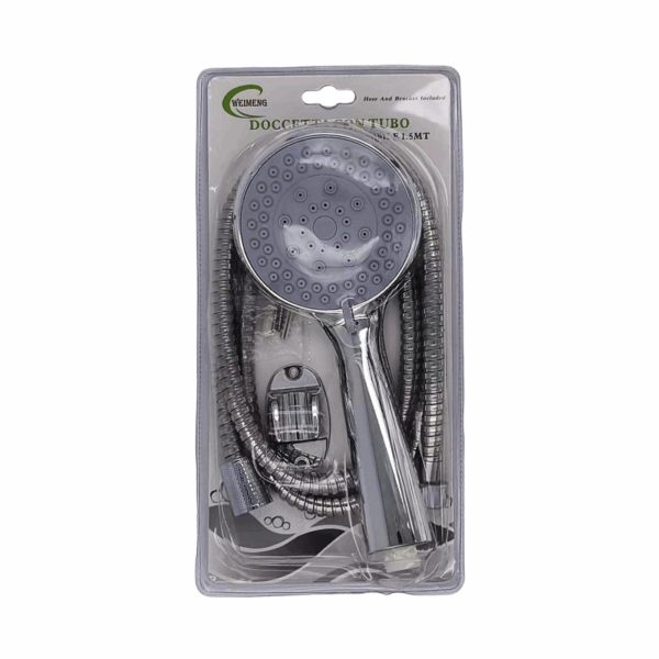 Τηλέφωνο ντους με σπιράλ και επιλογές πίεσης - 1.5m - 088061 - GoodFlix