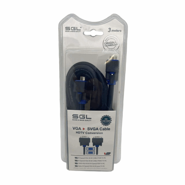 Καλώδιο VGA - 550BB - Male/Male - 3m - 095073 - GoodFlix