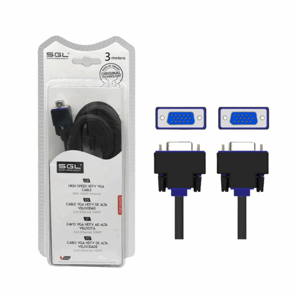 Καλώδιο VGA - A550BC - Male/Female - 3m - 095776 - GoodFlix