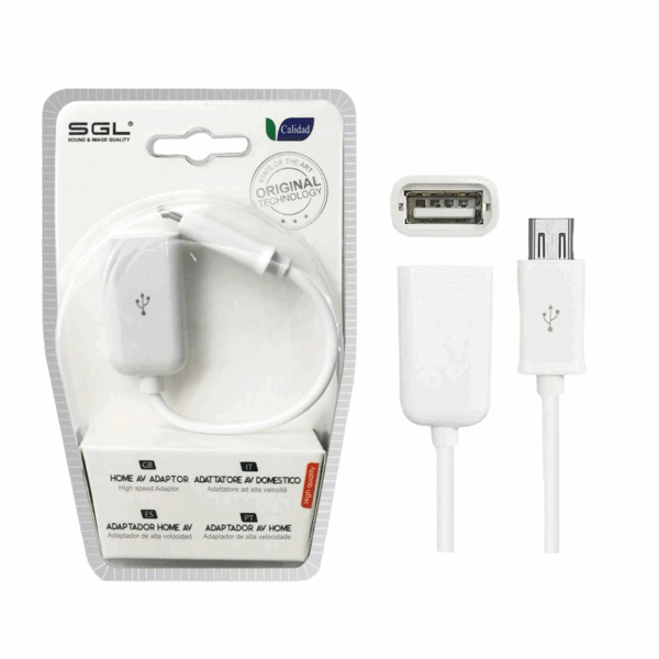 Αντάπτορας για Android - USB-A female/Micro USB - T21S-01 - 096032 - GoodFlix