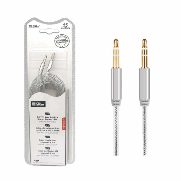 Καλώδιο ήχου Jack 3.5mm - TS412 - Male/Male - 1.5m - 096292 - GoodFlix