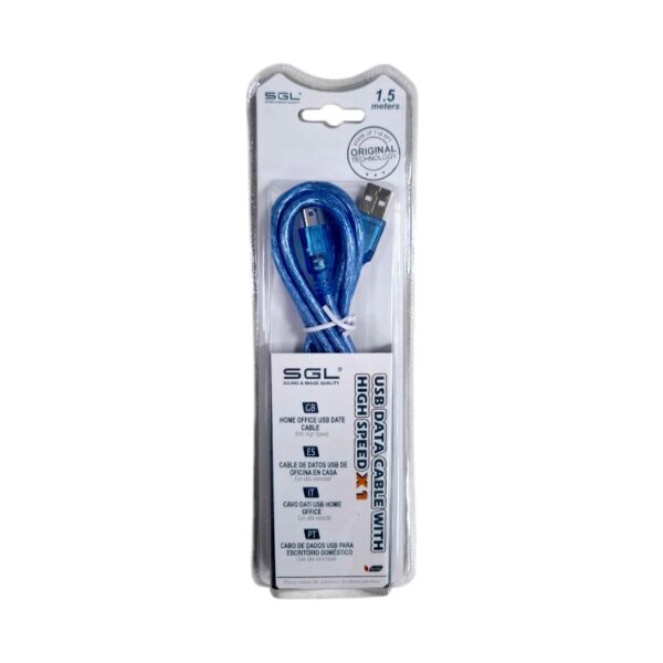 Καλώδιο μεταφοράς δεδομένων - Data - 3S01 - USB-A male/USB Mini male - 1.5m - 097572 - GoodFlix