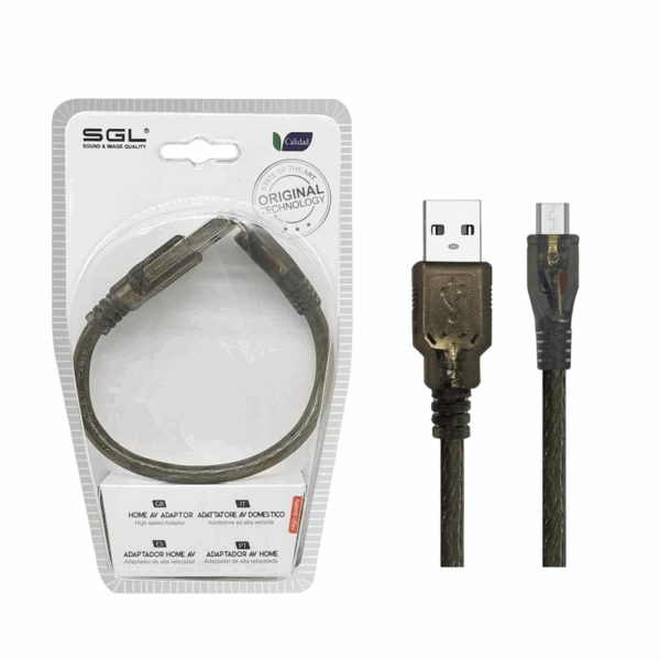 Αντάπτορας καλώδιο - USB-A male/Micro USB - 13S-01 - 20cm - 098104 - GoodFlix