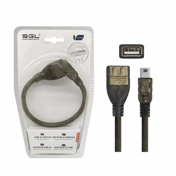 Αντάπτορας καλώδιο - USB-A female/Micro USB - 17S-01 - 20cm - 098111 - GoodFlix