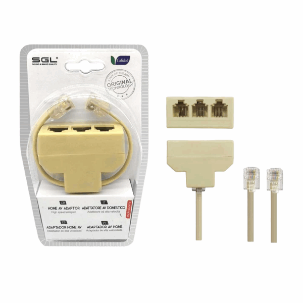 Διακλαδωτής γραμμής δικτύου - Splitter - 3Way - 1783 - 098593 - GoodFlix