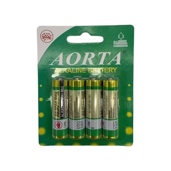 Αλκαλικές μπαταρίες - ΑΑ - 4pcs - LR6 - 1.5V - 100125 - GoodFlix