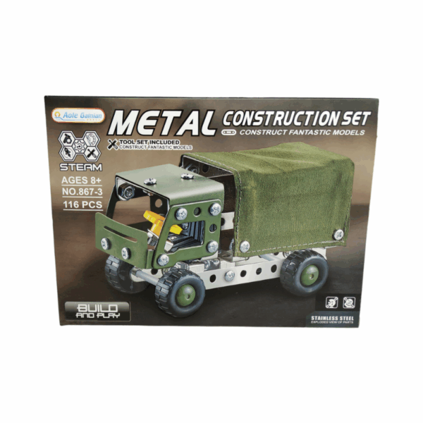 Συναρμολογούμενo όχημα - 867-3 - 112pcs - 102322 - GoodFlix