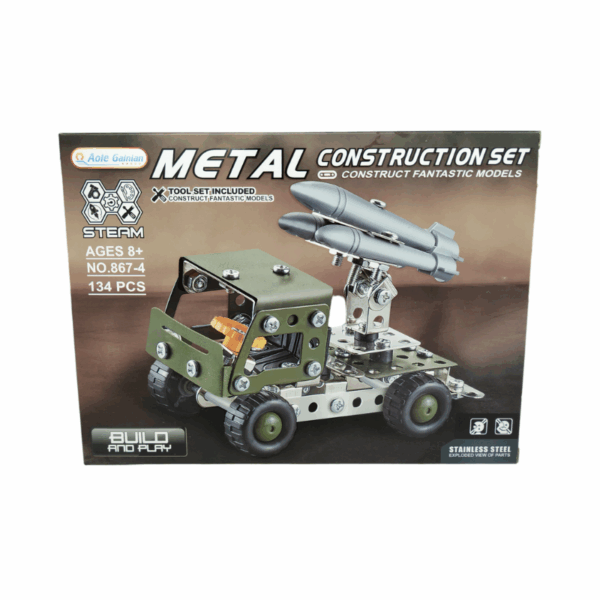 Συναρμολογούμενo όχημα - 867-4 - 134pcs - 102323 - GoodFlix