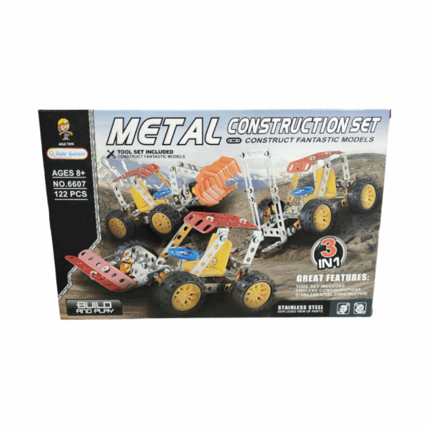 Συναρμολογούμενo όχημα - 6607 - 122pcs - 102327 - GoodFlix