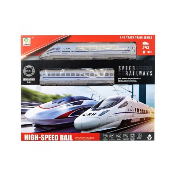 Σετ τρενάκι με ράγες - 1801B-13 - 102555 - GoodFlix