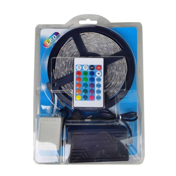 Ταινία LED - RGB – LED Strip - 5050 - 5m - 12V - 834628 - GoodFlix