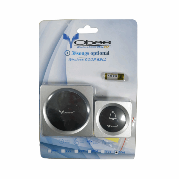 Ασύρματο κουδούνι πόρτας - VV6 - 113569 - Silver - GoodFlix