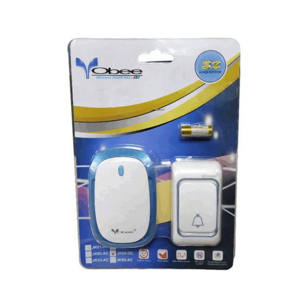Ασύρματο κουδούνι πόρτας - JK05 - 113651 - White - GoodFlix