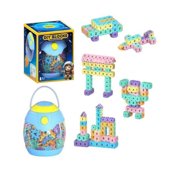 Σετ κατασκευών DIY με τουβλάκια αριθμών - C2735-P08B - 260pcs - 117157 - GoodFlix