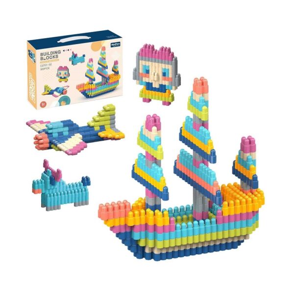 Σετ κατασκευών DIY με τουβλάκια αριθμών - C2701-02DIY - 320pcs - 117161 - GoodFlix